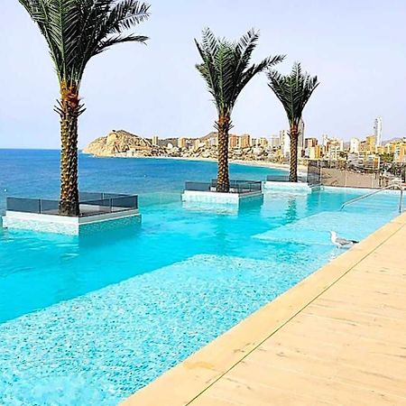 Apartamento De Lujo En Primera Linea De Playa Benidorm Zewnętrze zdjęcie