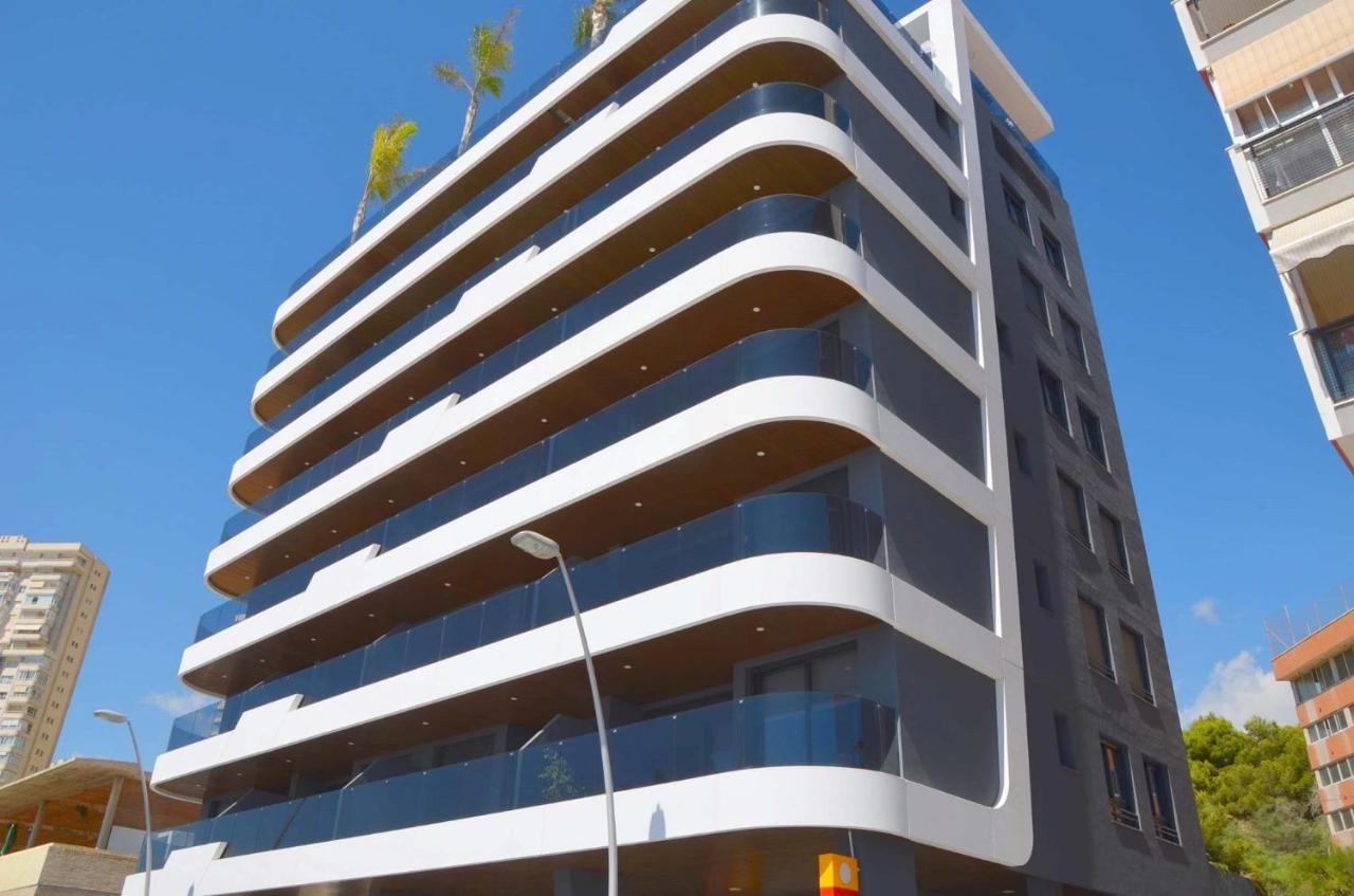 Apartamento De Lujo En Primera Linea De Playa Benidorm Zewnętrze zdjęcie